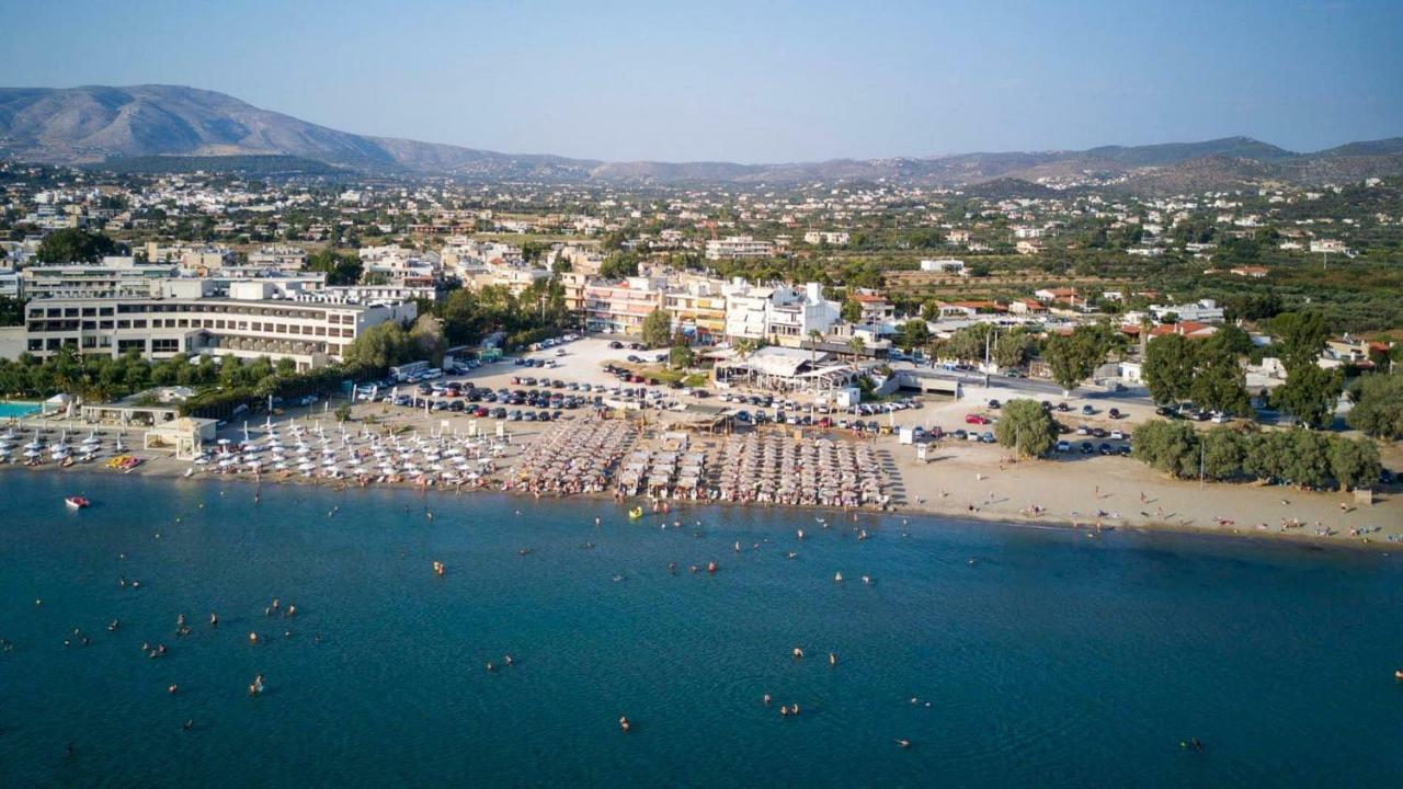 Renovated Apt 100M From Beach Wifi Ac Anavyssos Extérieur photo